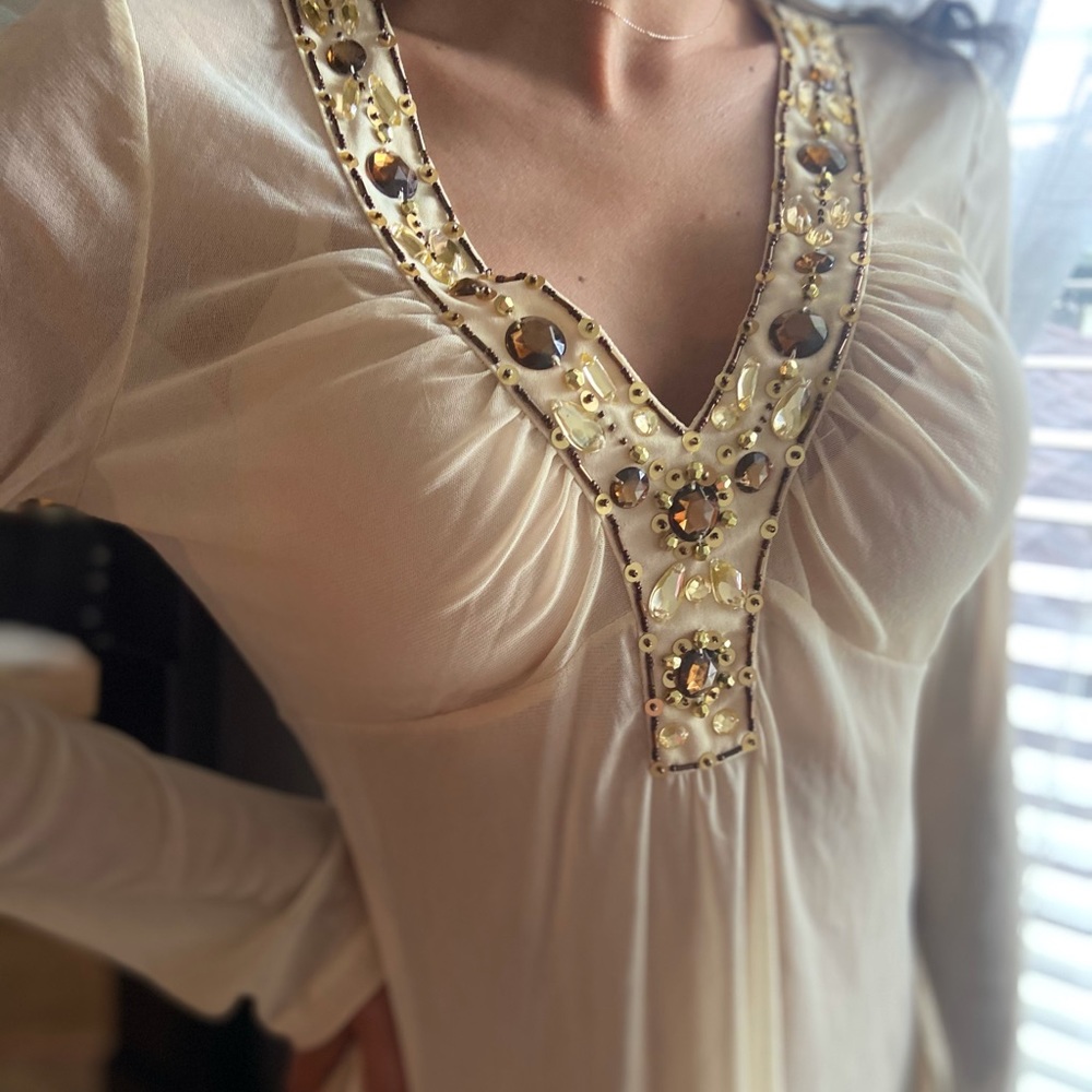 New Jewel long top